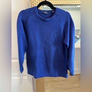 Vintage Ralph Lauren Polo Sweater Royal Blue Women’s Large